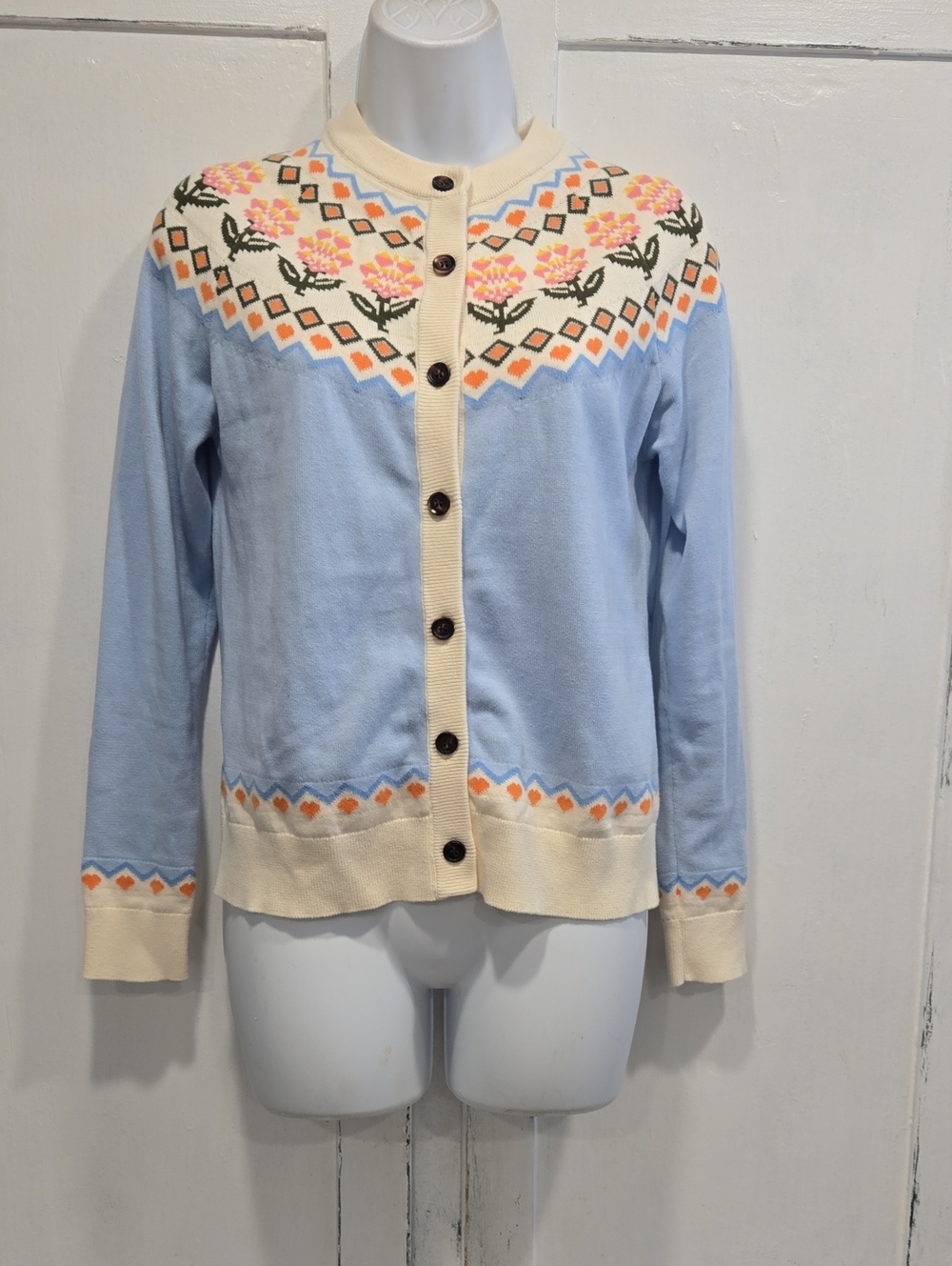 KIEL JAMES PATRICK CARDIGAN SWEATER... SIZE SMALL.. #8129